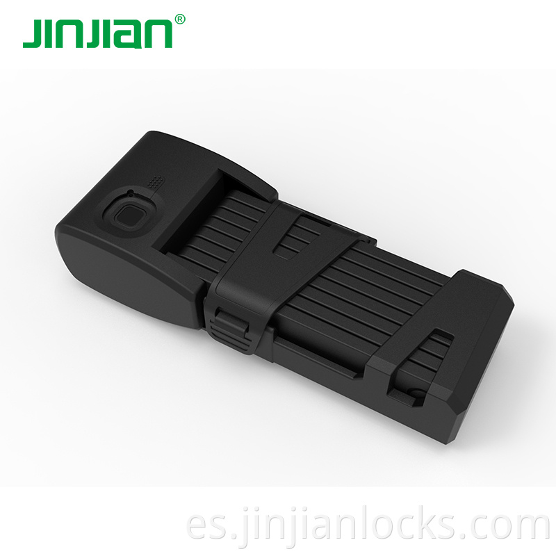 3 Método de desbloqueo Bloqueo Bluetooth IP67 Resistencia a la cizalladura Pultura de huellas dactilares Plegado Smart Motorcycle Bloqueo plegable